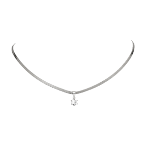 Brilliant Sleek Pendant Necklace