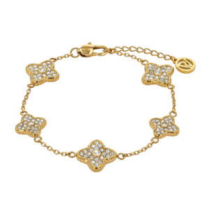 Bestone Hot Selling Bohemian Ethnic Style Multi-Layer Bracelet Crystal Heart Beads Women's Hand Jewelry Wholesale