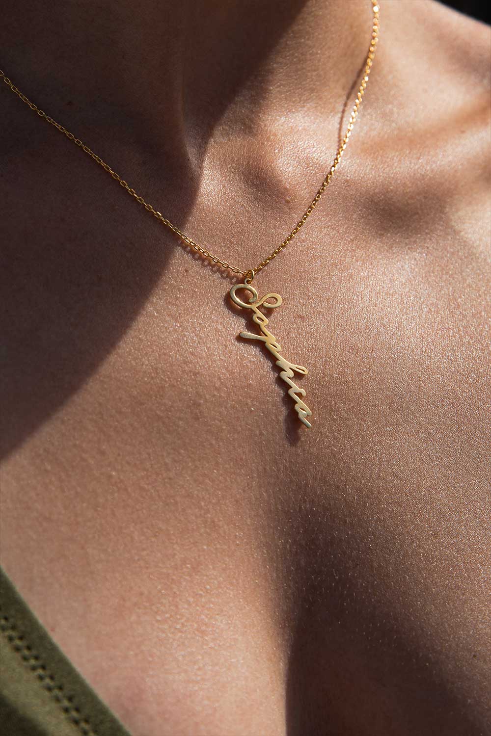 Name Necklace Vertical - Image 2